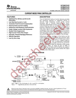 UC2842DWTR datasheet  